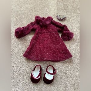 American Girl Doll Holiday Dress